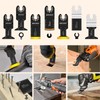 AMZWEI 28PCS Oscillating Saw Blades, Professional Universal Titanium Multitool Blades