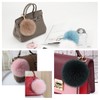 ENJOYFUR Real Fox Fur Pompom Keychains Fluffy Furry Bag Charm