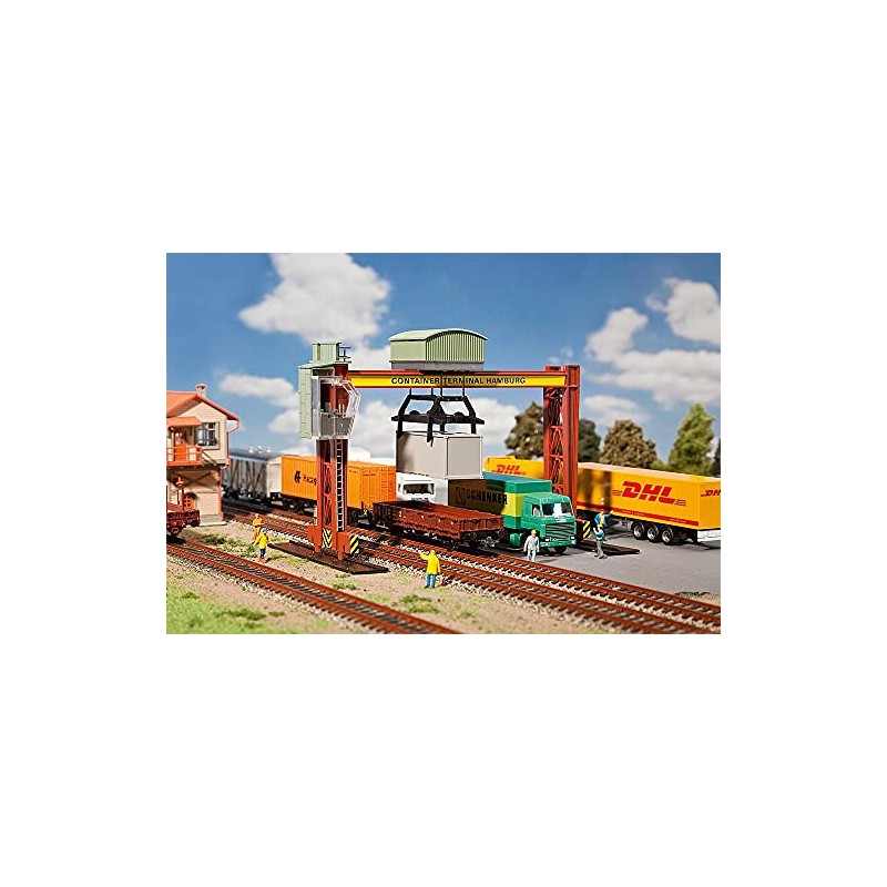 Faller FA131368 Containerbrückenkran Modellbausatz, Zubehör, Mehrfarbig