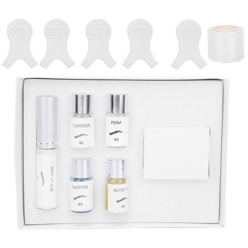 Professional DIY Eyebrows Styling Kit Mild Eyebrow Perming Tool Set
