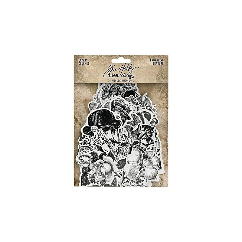 iDeaology Layers Engraving, Mixed, One Size