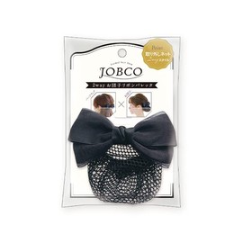 BEAUTY WORLD JOBCO 2-Way Bangs Ribbon Barrette, Tip Cover, Hair Arrangement, 2-Way Bun Ribbon Barrette