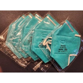 BYD 5 pcs BYD DE2322 N95 Protective Disposable Face Mask Cover N95 NIOSH Approved