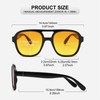 Retro Sunglasses for Women Men Classic 70s Vintage Trendy Aviator