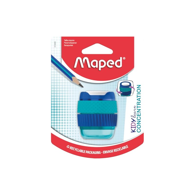 Maped - Temperamatite 1 Foro Kidy Learn Concentration - Con