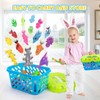 REMOKING Kid Toys 52PCS Fishing Game,Magnetic Toys with Ocean Sea