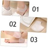 Ipetboom 4Pcs Heel Protectors Moisturizing and Supportive Cushions for Home