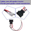 Danbojit 4 Pack Speaker Wiring Harness Replacement for Volkswagen Golf
