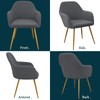 Yonus Dining Room Chair Slipcovers Parsons Chair Covers Sets Armchair