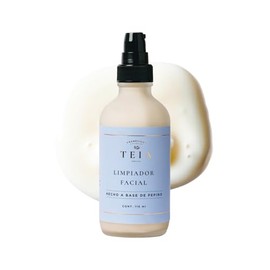 TEIA COSMETICOS Leche Desmaquillante 3 en 1 Limpia, Desmaquilla e Hidrata - Jojoba, argán, extracto de rosas. 110ml