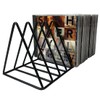 Record-Happy CD Storage Rack Organizer Stand - Compact Disc Holder