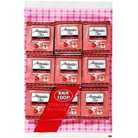 OSK Commercial Apple Tea Bag 7.8 oz (220 g) (0.8 oz (2.2 g) x 100 Bags), Aluminum Bag