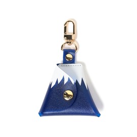 Beams Japan 56650383781 Small Items, Mt. Fuji Coin Case, Blue Fuji, Blue Fuji, ONE SIZE