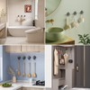 GlobaLink Bathroom Suction Hooks - 2 Pack Reusable Sucker Hooks