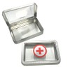 AJIN.C Blank Survival Kit Tin Storage Cases - Rectangular Metal