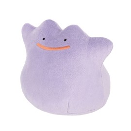 Sanei Boeki PP109 Pokémon All Star Collection Plush Toy, Ditto, Size S, W 5.5 x D 5.1 x H 5.5 in (14 x 13 x 14 cm)