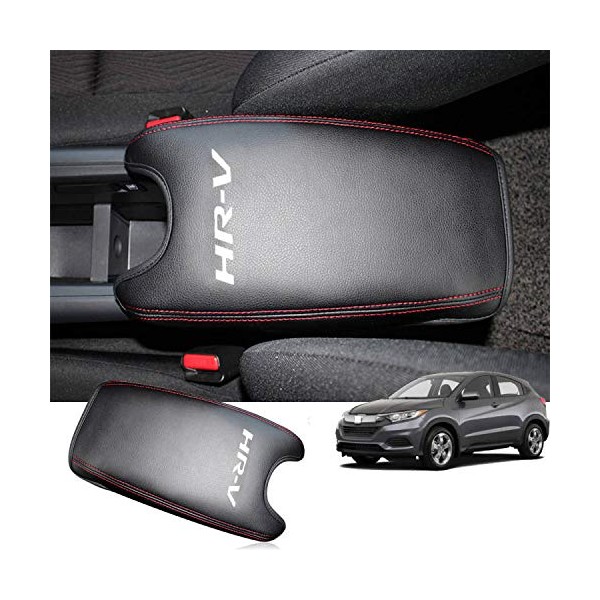 Great-luck Leather Center Console Cover Armrest Pad Protector Armrest Box