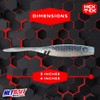 NetBait HexTek Supercharged with BAITFUEL 4'' EKO Shad - Pro