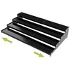 Jojocross Expandable 4-Tier Step Spice Rack Organizer for Kitchen Cabinet