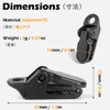 TRIWONDER 12pcs Tent Clips Tarp Clips Tent Clamp Camping Clips