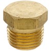Anderson Metals - 56121-08 56121 Brass Pipe Fitting, Cored Hex