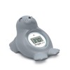 Angelcare Bath and Room Thermometer - Happy Seal, Grey, One
