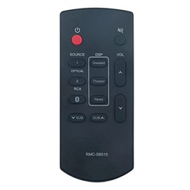 Allimity RMC-SB515 Replaced Remote Control Fit for Insignia Soundbar NS-SB515