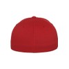Flexfit Wooly Combed Baseball Cap, Red, XS-S