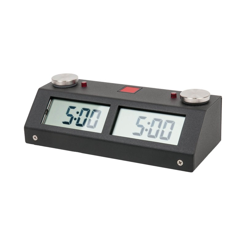 Chronos GX Digital Game Chess Clock - Touch - Black