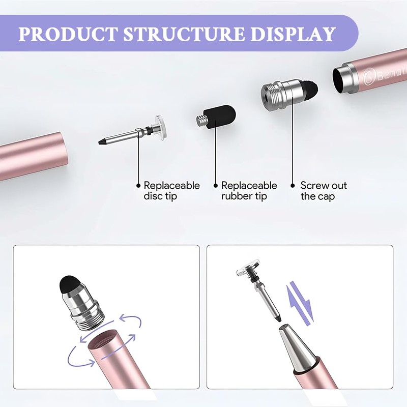 JEYORZY 6 Stück Tablet Stift für Alle Tablets,Tablet Stift, Stift