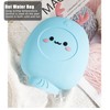 Silicone Mini Hot Water Bag Hand Warmer Water Injection Bottle