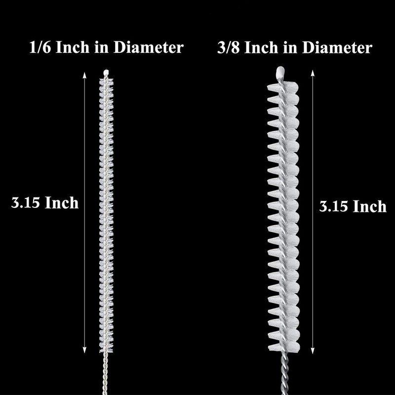 4 Pieces Feeding Tube Brushes, Long Pipe Cleaners Straw Cleaning