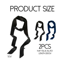 YSJCHEBS 2 Stücke Dekorativer Schal, Satinband, Einfaches Band, Elees Band, Können Kleidung, Hüte, Taschen Dekorieren
