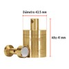 TRUPER PLOM-3L Brass Plumb Bobs w/ Center 12.4 Oz (352