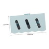 TEHAUX Shower Hair Catcher Wall Mounted Hair Collector Durable Bath