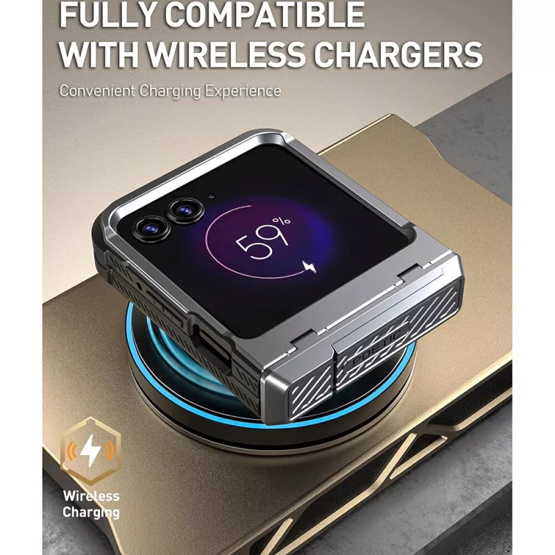For Moto Razr 2024 Case Poetic with Kickstand Shockproof Cover