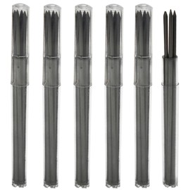 Maydahui 100 Pieces HB Lead Refills 2.0 mm Smooth Mechanical Pencil Refills Break Resistant Bold Thickness Graphite 20 Leads Per Tube for Drawing Project Painting Compasses Core
