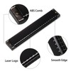 Harmonica Professional Harp Armonica Key of C 24 Hole Polyphony