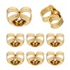 PATIKIL 8 Pcs Earring Backs, 14K Gold Locking Earring Backs