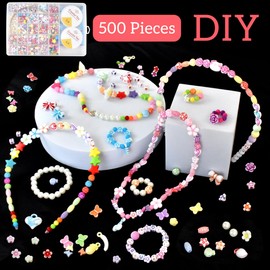 Tuko Bracelet Making Kits for Girls, Craft Kits for Kids, Beads for Jewelry Making Kids, Friendship Bracelet Making Kit, A Birthday Gift for Girls Aged 4.5.6.7.8.9