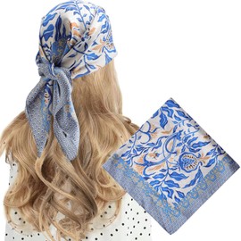 Fjquamitix Women's Bandana, Nicki Scarf, Hair Scarf, Headscarf, Neckerchief, Hair Accessories, Handkerchief, Exquisite Scarf, Headwear Scarf, Gift for