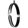 LIRAST 6.3" Pipe Hanger - Metal Duct Clamp with Rubber