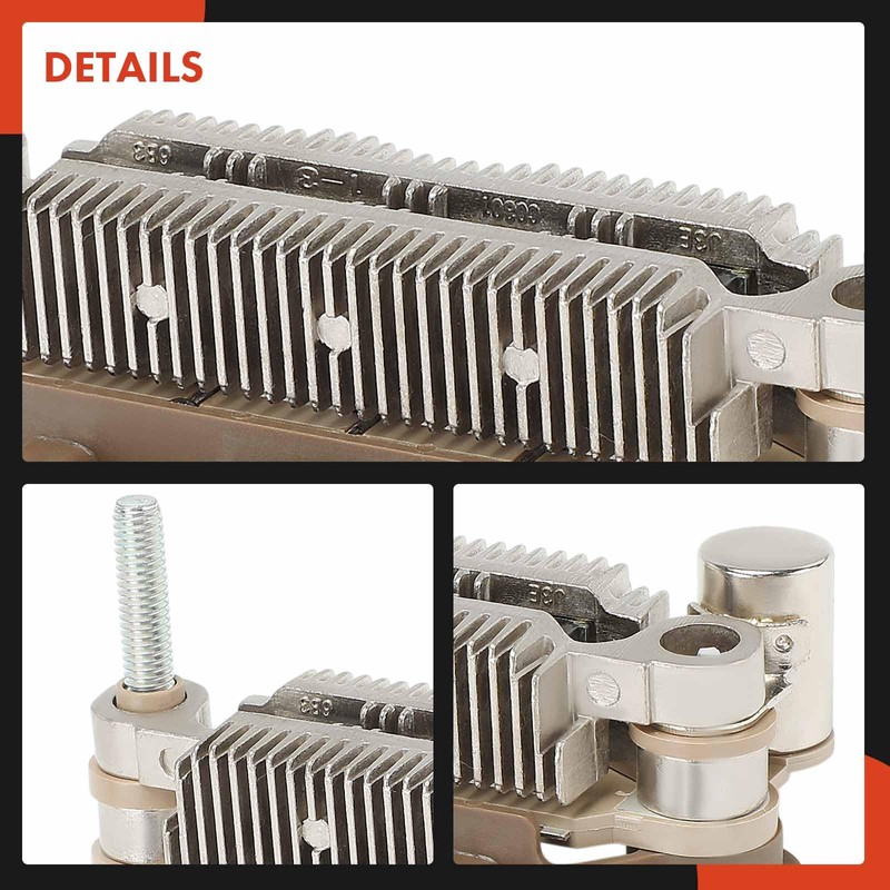 A-Premium Alternator Rectifier Compatible with Mitsubishi 3000GT 1991-1995, Diamante 1992-1995