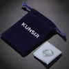 KUNSIR 925 Silver Rings for Women Cubic Zirconia Ring Rings