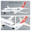 SimplyAir 1/400 Turkey Airplane Model Kits Plastic Airplane Model for