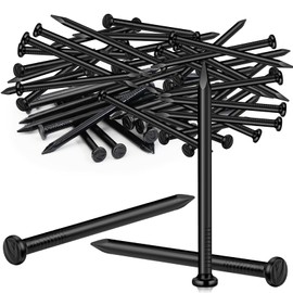 jwtyu Pack of 110 Steel Nails 40 mm Concrete Steel Nails for Concrete Walls Carpentry Work Indoor and Outdoor Use