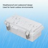 Electrical Junction Box, IP67 Outdoor Plastic Electrical Project Enclosure with