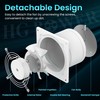 HG Power 6 Inch Exhaust Fan, 308CFM Wall Exhaust Fan