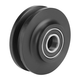 Sliding Door Rollers Floor Guide Black Sliding Door Fitting Pack of 2