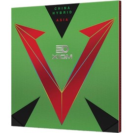 XIOM Table Tennis Rubber Vega Asian Hybrid Black (BK) MAX 10751